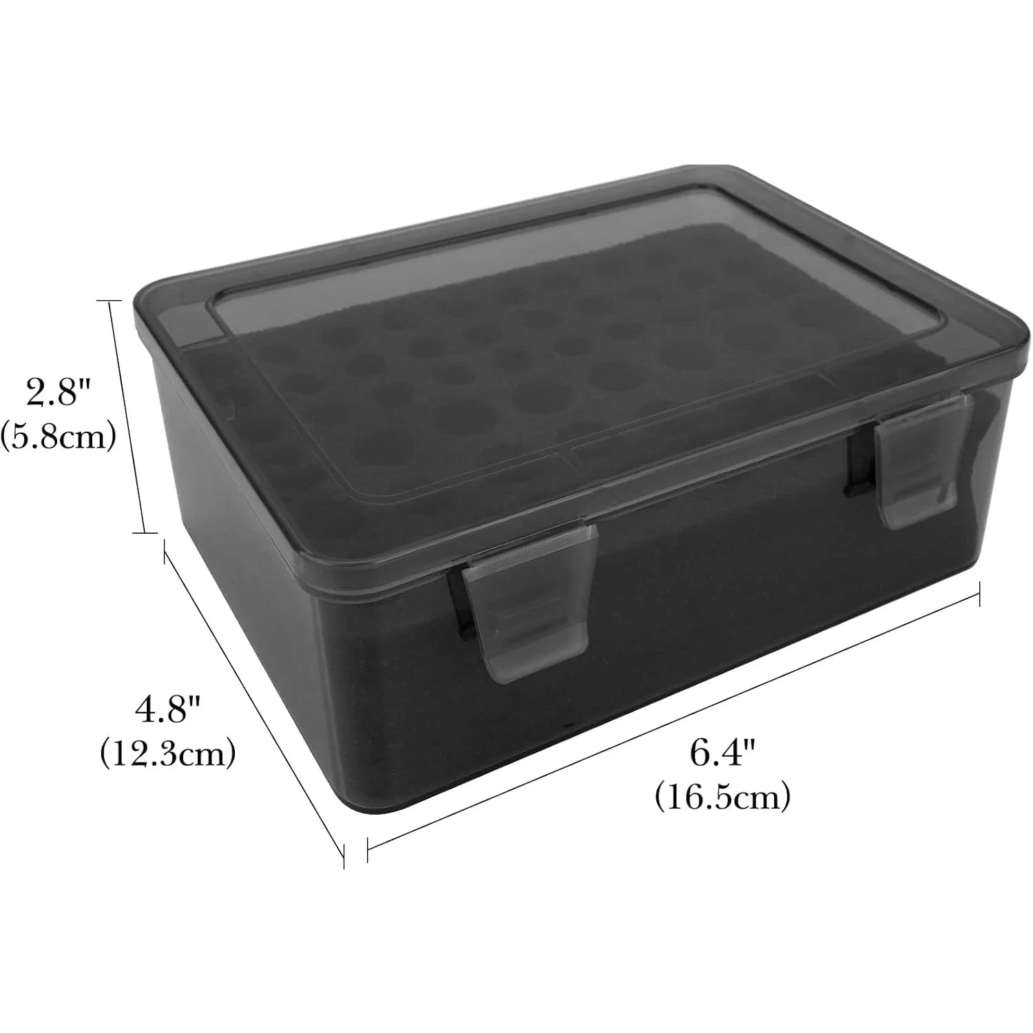 Battery Storage Case Battery Holder Holds 54 AA AAA Battery Storage Organizer for Garage Container Home Drawer Organization